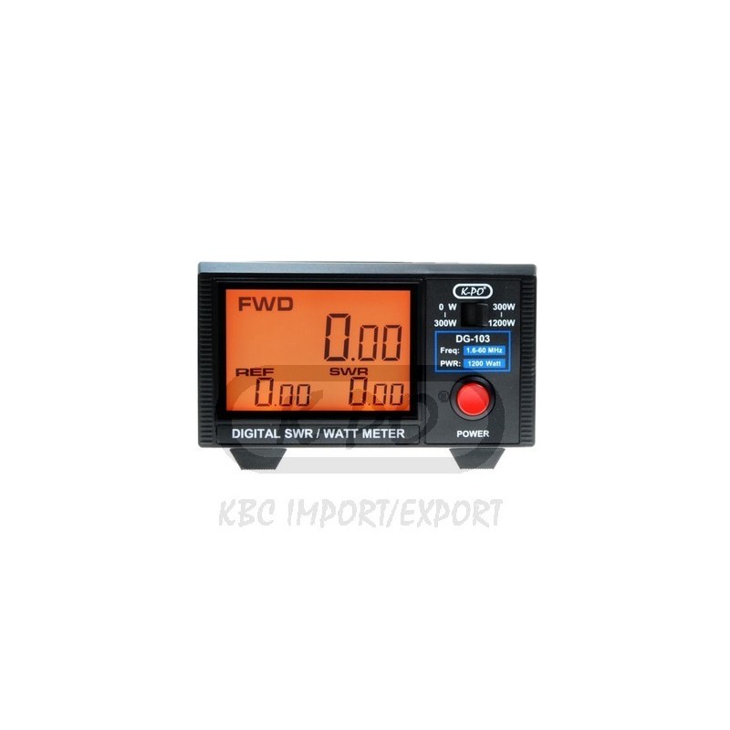 K-PO DG-103 Digitale SWR/Watt Meter